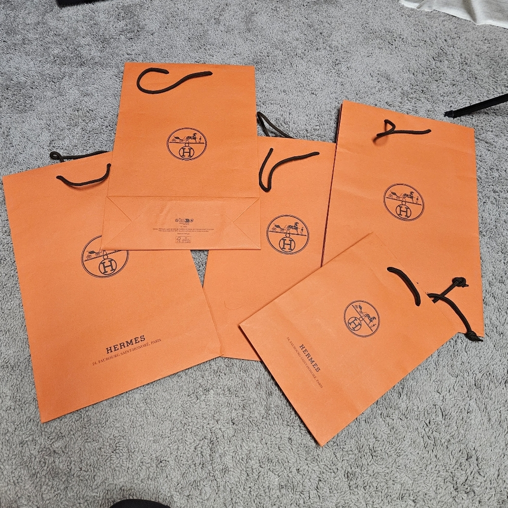 Hermes Shopping Bags